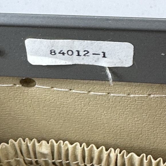 Vintage Samsonite Profile II Brown Carry On Makeup Case Mirror Tray Made In USA - Picture 11 of 12